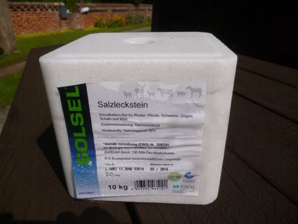 SOLSEL - Salzleckstein, 10 kg