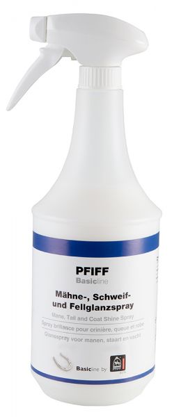 PFIFF Basicline Mähne-, Schweif- und Fellglanzspray